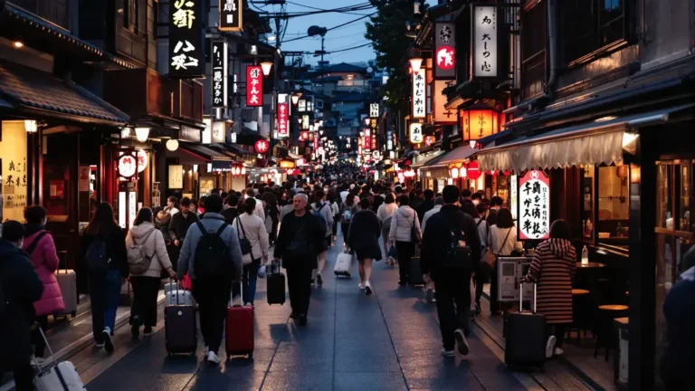 Cestovní ruch v Japonsku zaznamenává znepokojivý nárůst, který mnozí podceňují, tvrdí experti