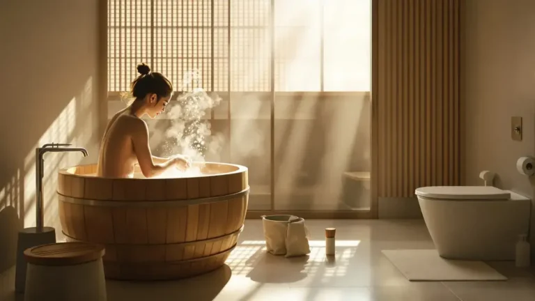 Japonská koupelna trend který mění interiéry a vytlačuje italské sprchy podle expertů