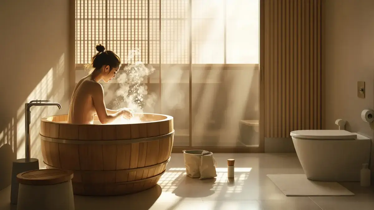 Japonská koupelna trend který mění interiéry a vytlačuje italské sprchy podle expertů