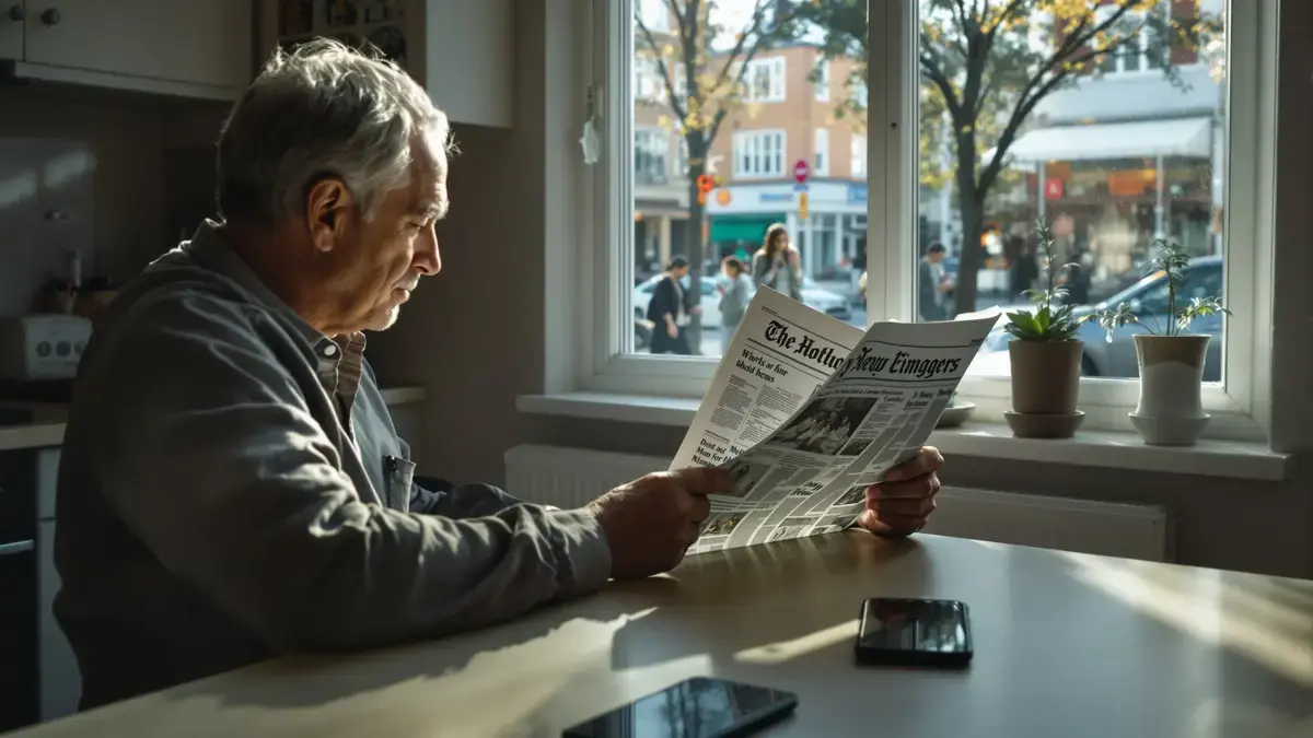 Odborníci pozorují zajímavý trend ti, kdo čtou tištěné noviny, jsou často vnímáni jako odpojení a přicházejí o možnost efektivně získávat informace