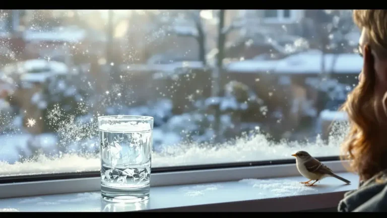 Odborníci varují lidé, kteří nechávají v zimě venku sklenici vody, mohou nevědomky narušit ekosystém a ublížit zvířatům