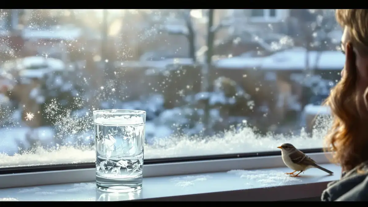 Odborníci varují lidé, kteří nechávají v zimě venku sklenici vody, mohou nevědomky narušit ekosystém a ublížit zvířatům
