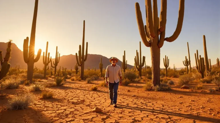Počasí v americké poušti dosahuje alarmujících extrémů a ohrožuje kaktusy považované za nezničitelné