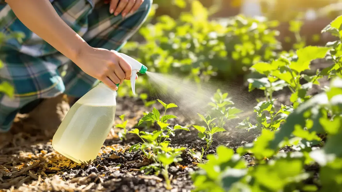Toto jednoduché a přírodní řešení usnadňuje rychlé a účinné odplevelení na zahradě