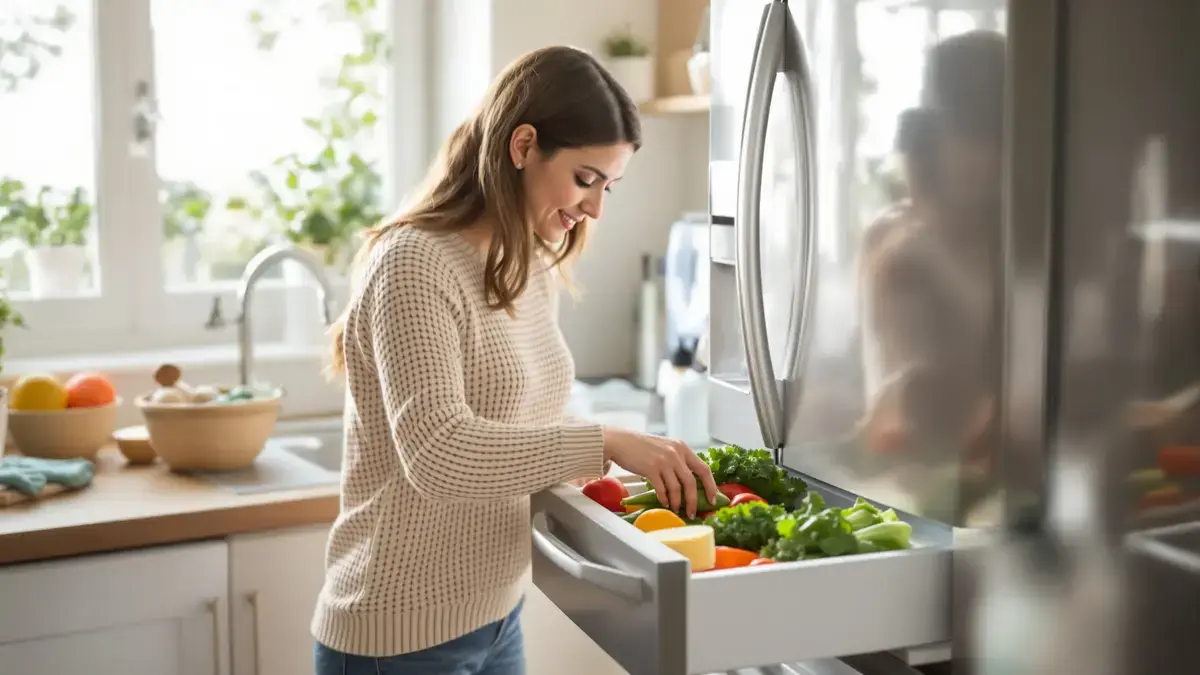 Tento zahradnický trik vám pomůže uchovat zeleninu v lednici déle fresh