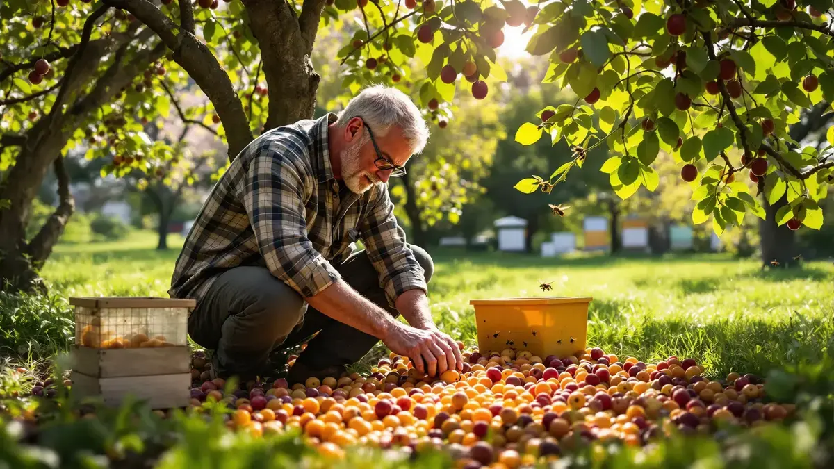 Asijští sršni ovocný strom na zahradě láká tyto škůdce víc než si myslíte