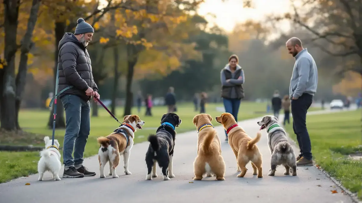 Barva obojků psů má význam zjistěte jak reagovat v různých situacích