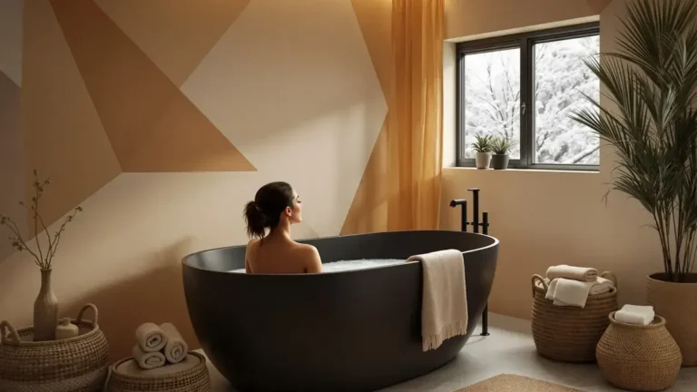 Bílá vana brzy zastará tato úprava dominuje moderním interiérům a překvapuje svou oblibou