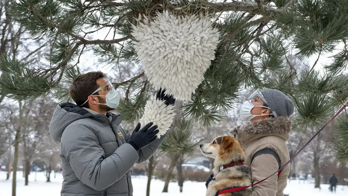 Bourovci procesionáři podceňovaná hrozba pro vašeho psa této zimy jednejte nyní