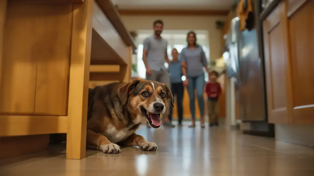 Odborníci na chování psů potvrzují že když váš pes bezdůvodně vrčí často to ukazuje na neviditelné ohrožení a může to narušit vaše vztahy
