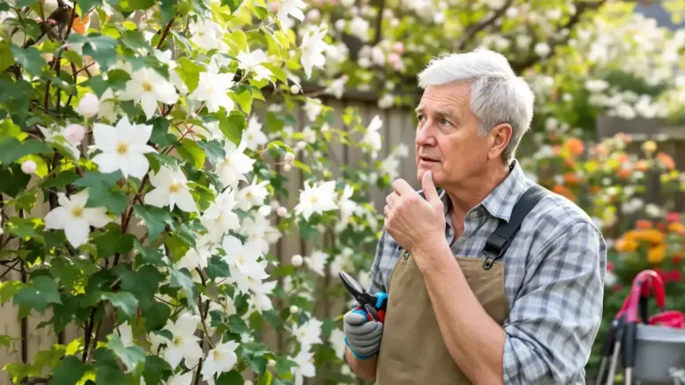 Clematisy častá chyba na konci března ohrožuje kvetení kterou mnozí podceňují