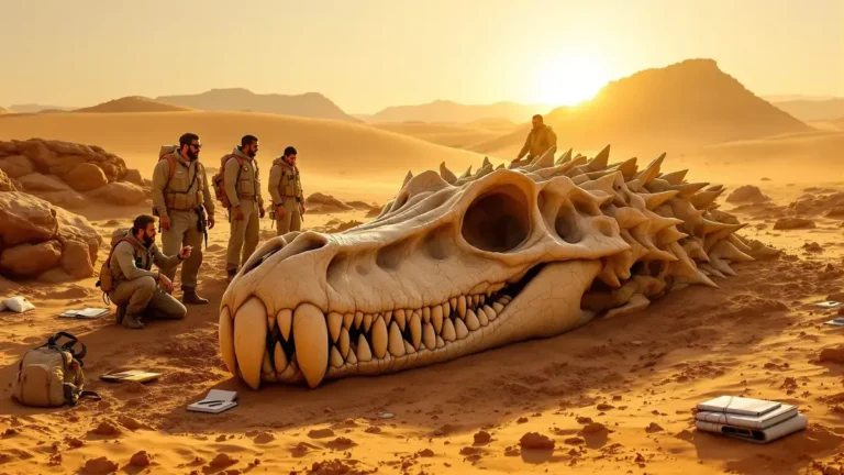 Dvanáctimetrový drak objevený v Sahaře neznámý druh mění naše znalosti