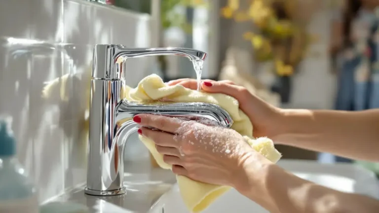 Tento jednoduchý dvoukrokový postup často opomíjený odstraní vodní kámen z kohoutků během několika minut