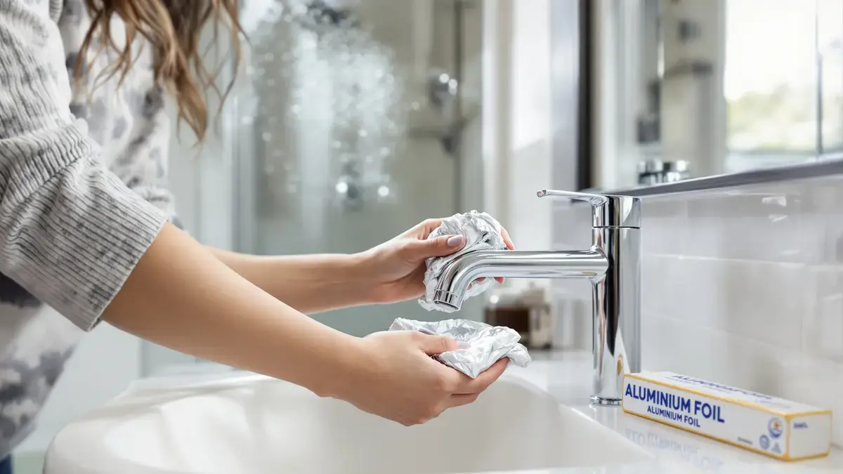 Role hliníkové fólie umožňuje snadno odstranit vodní kámen bez chemikálií