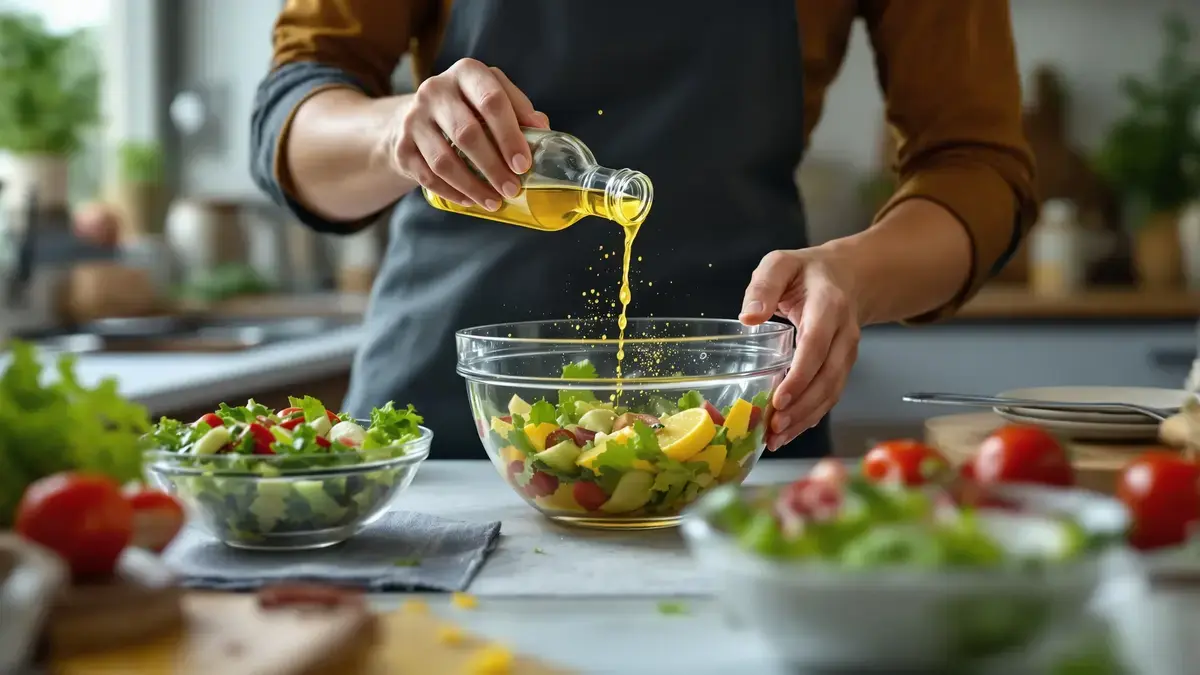 Ignorování tohoto jednoduchého pravidla při přípravě zálivky bez mixéru vede k podceňovaným neúspěšným salátům