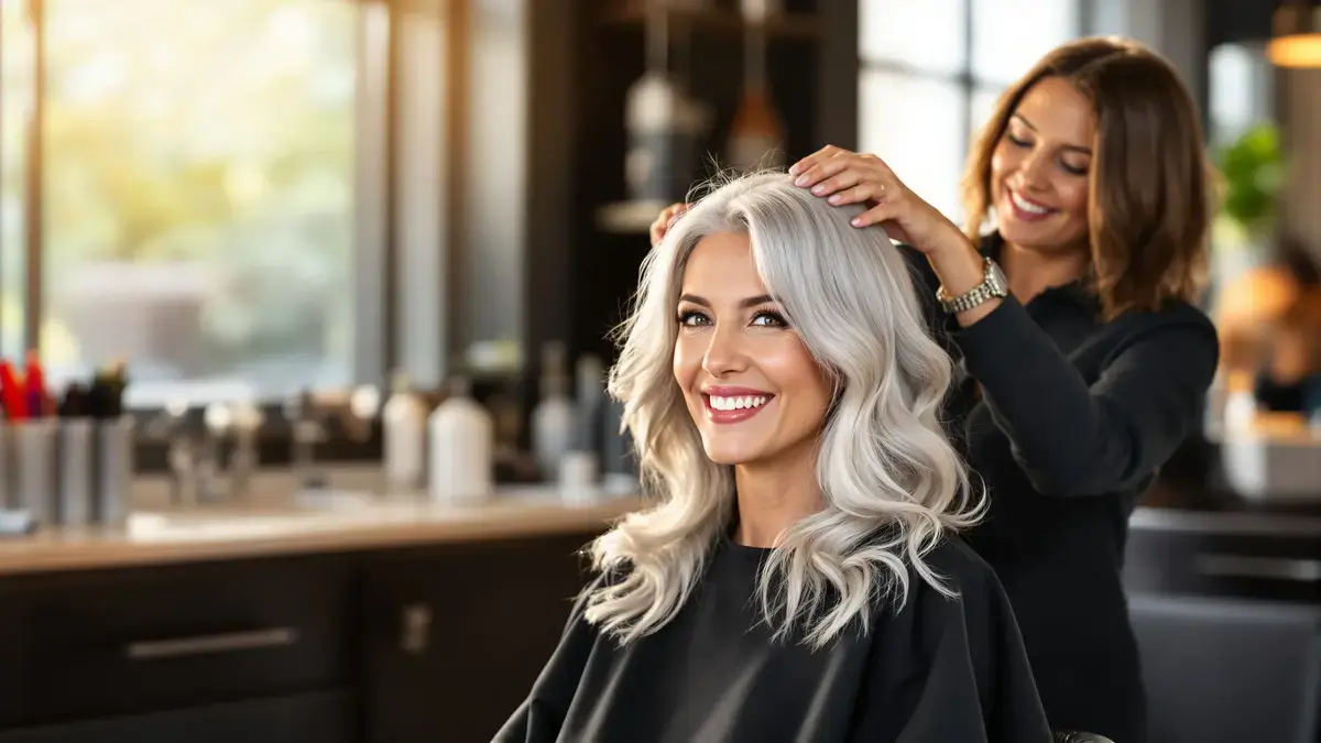 Profesionálové v kadeřnictví varují šedivé vlasy lze zvýraznit bez viditelných odrostů ale opomenutí techniky obrácení může poškodit váš styl