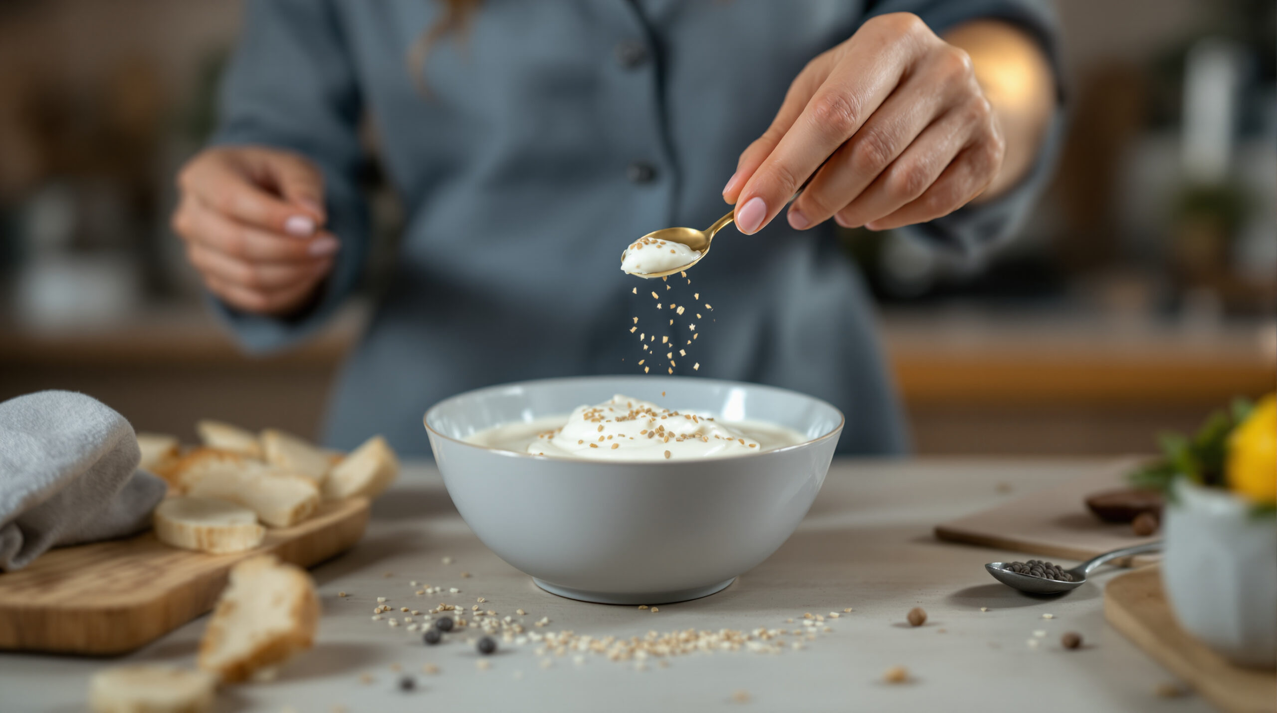 Každý večer měním jednu ingredienci ve svém jogurtu a konečně jsem objevila tajemství lepšího trávení díky tomuto jednoduchému zvyku.
