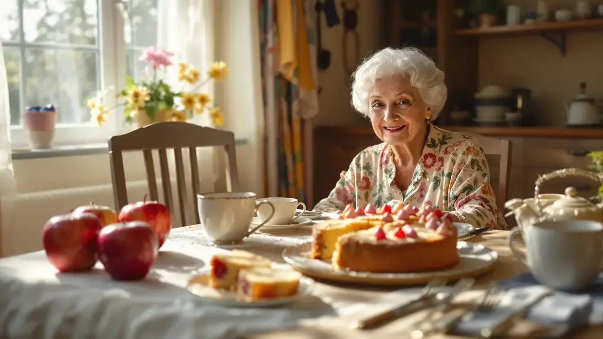 Kreativní nápad na dort ke dni babiček