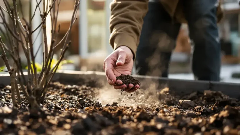 Tato běžná kuchyňská ingredience je ideálním hnojivem pro záhony před jarem