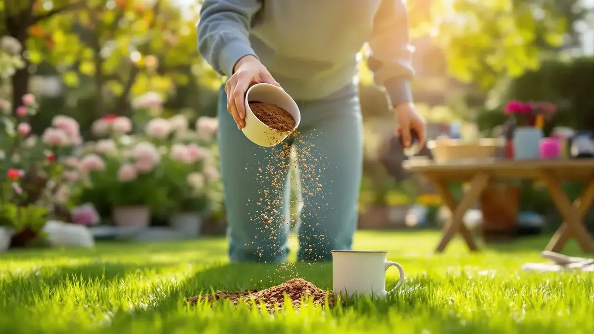 Tento kuchyňský odpad ze snídaně promění trávník na jaře bez potřeby odplevelování