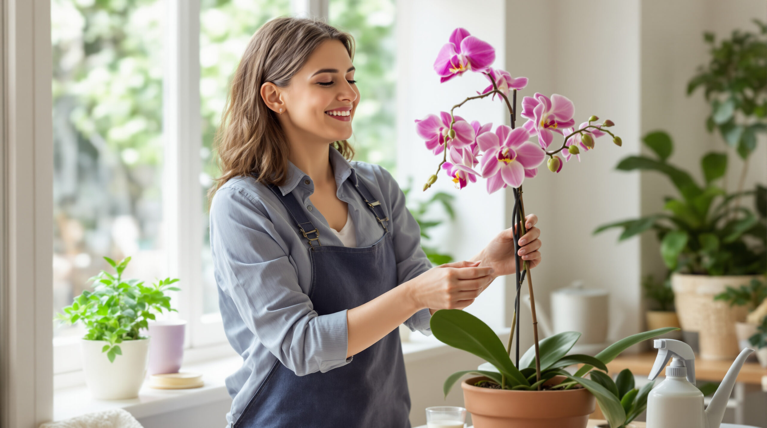 Málem jsem vyhodila svou orchidej, ale díky přírodnímu triku mi kvete po celý rok.