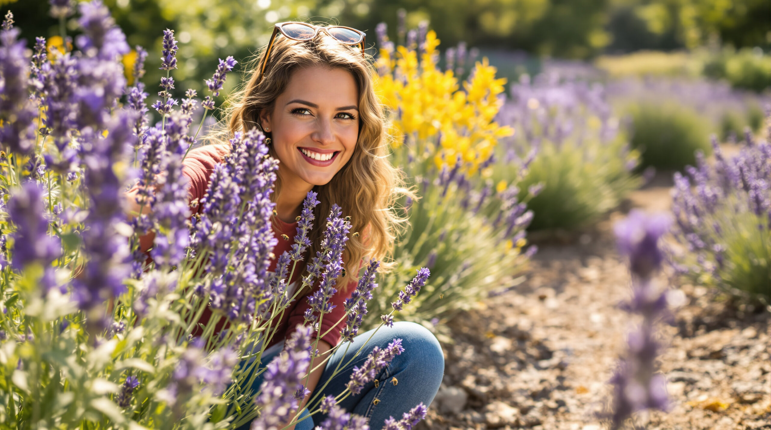 Měla jsem pochybnosti o této trvalce do suché zahrady, ale přilákala víc včel než má levandule, i během veder.