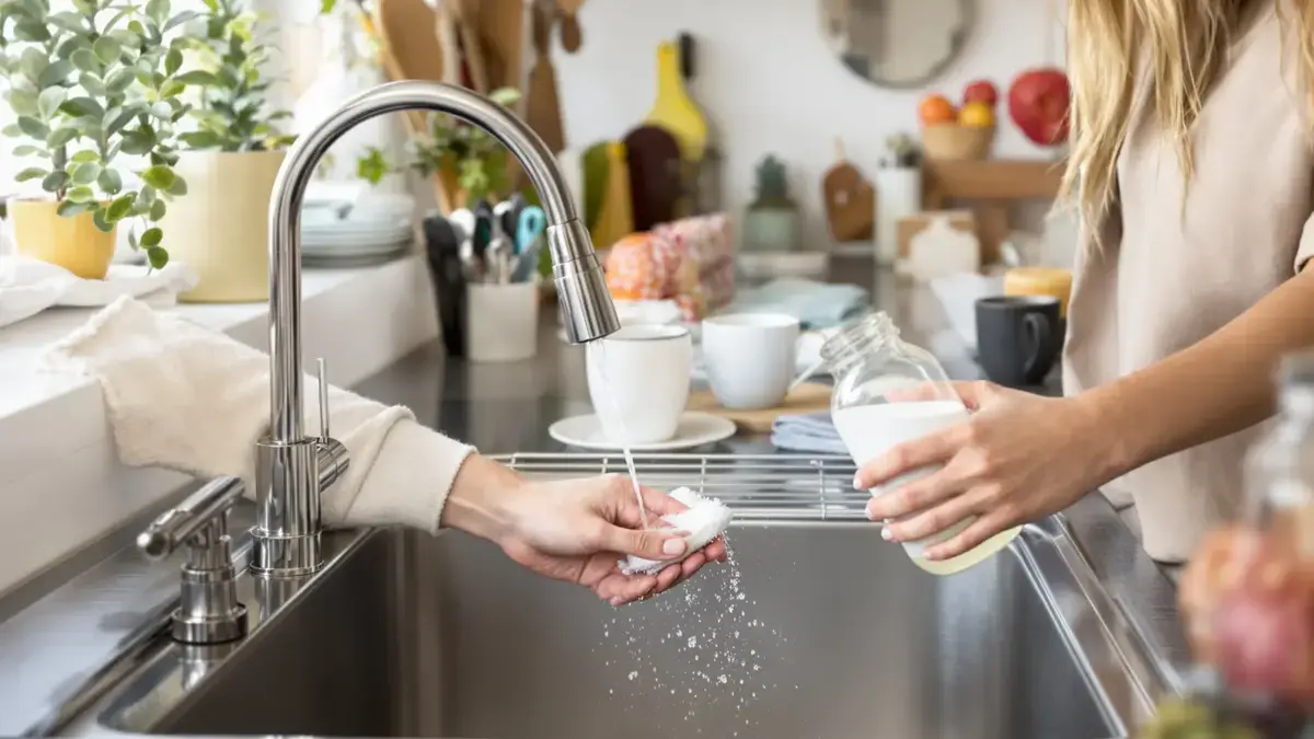 Toto místo v dřezu, často podceňované, ukrývá bakterie, které metoda bez použití Sava účinně odstraňuje