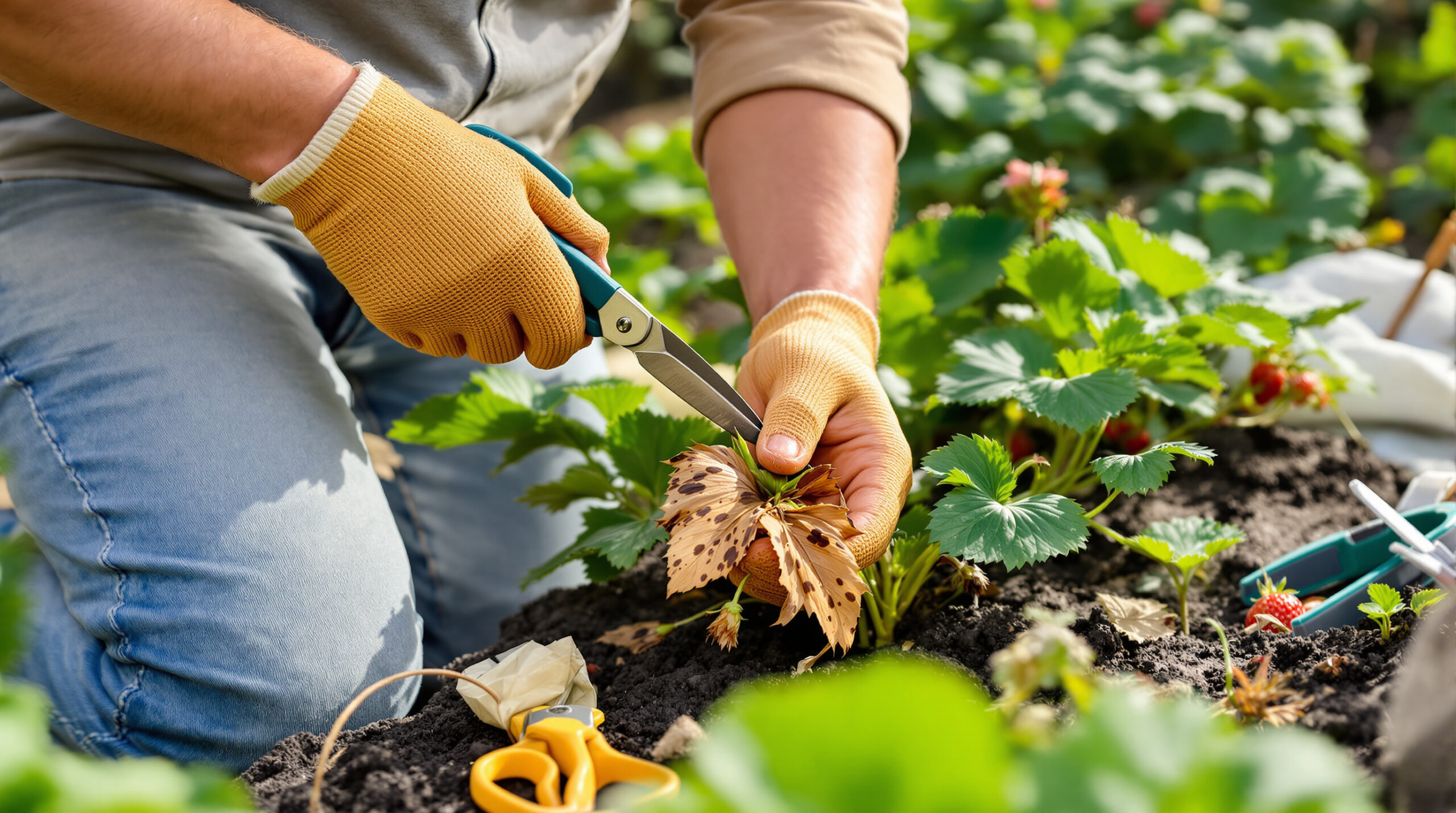 Moje jahodníky nerodily, dokud jsem neobjevil tento nouzový trik pro úžasnou sklizeň letos v létě.
