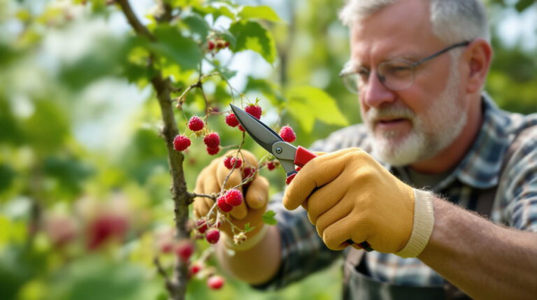 Moje malina už nerostla: letos na jaře jsem ji konečně prořezal a objevil radost z bohaté úrody.
