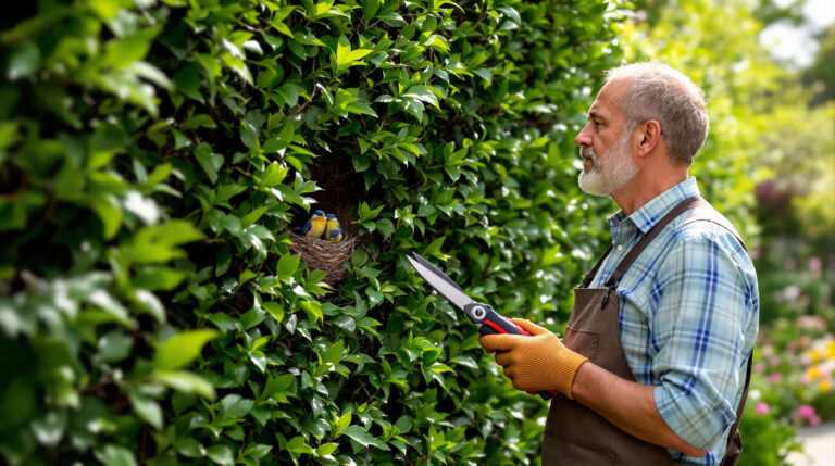 Myslel jsem, že stříhám živý plot správně na jaře: zjistil jsem, že tím škodím sýkorkám, a změnil jsem své návyky.