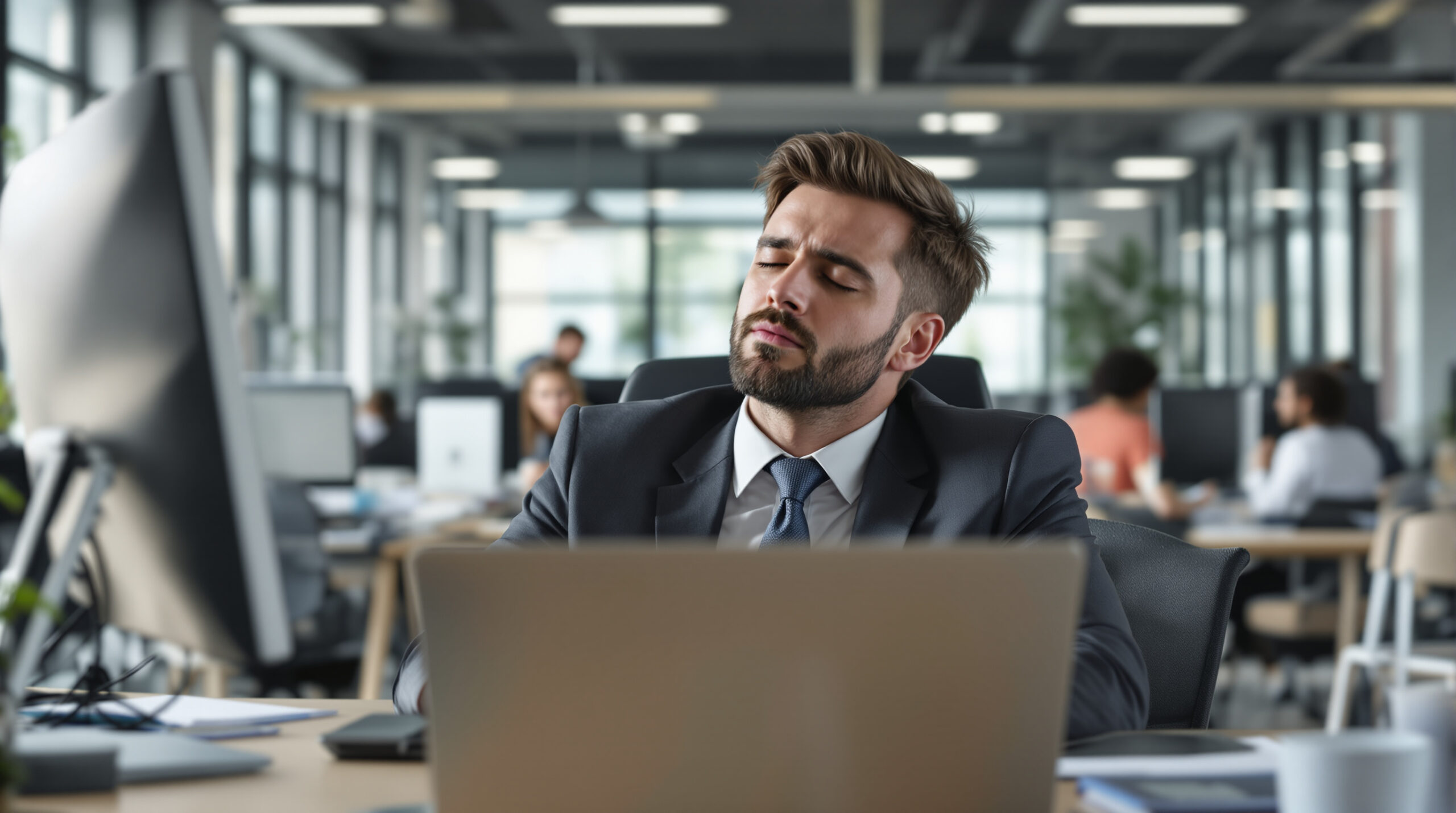 Myslel jsem, že za mé problémy se soustředěním může stres: zjistil jsem, že mě ve skutečnosti vyrušují mikrospánky, hlavně v kanceláři.