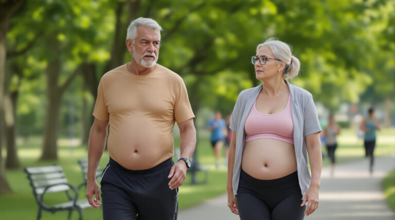 Mysleli jsme si, že toto jemné cvičení je klíčem: po 60. roce může podle kardiologů ve skutečnosti zhoršovat viscerální tuk.
