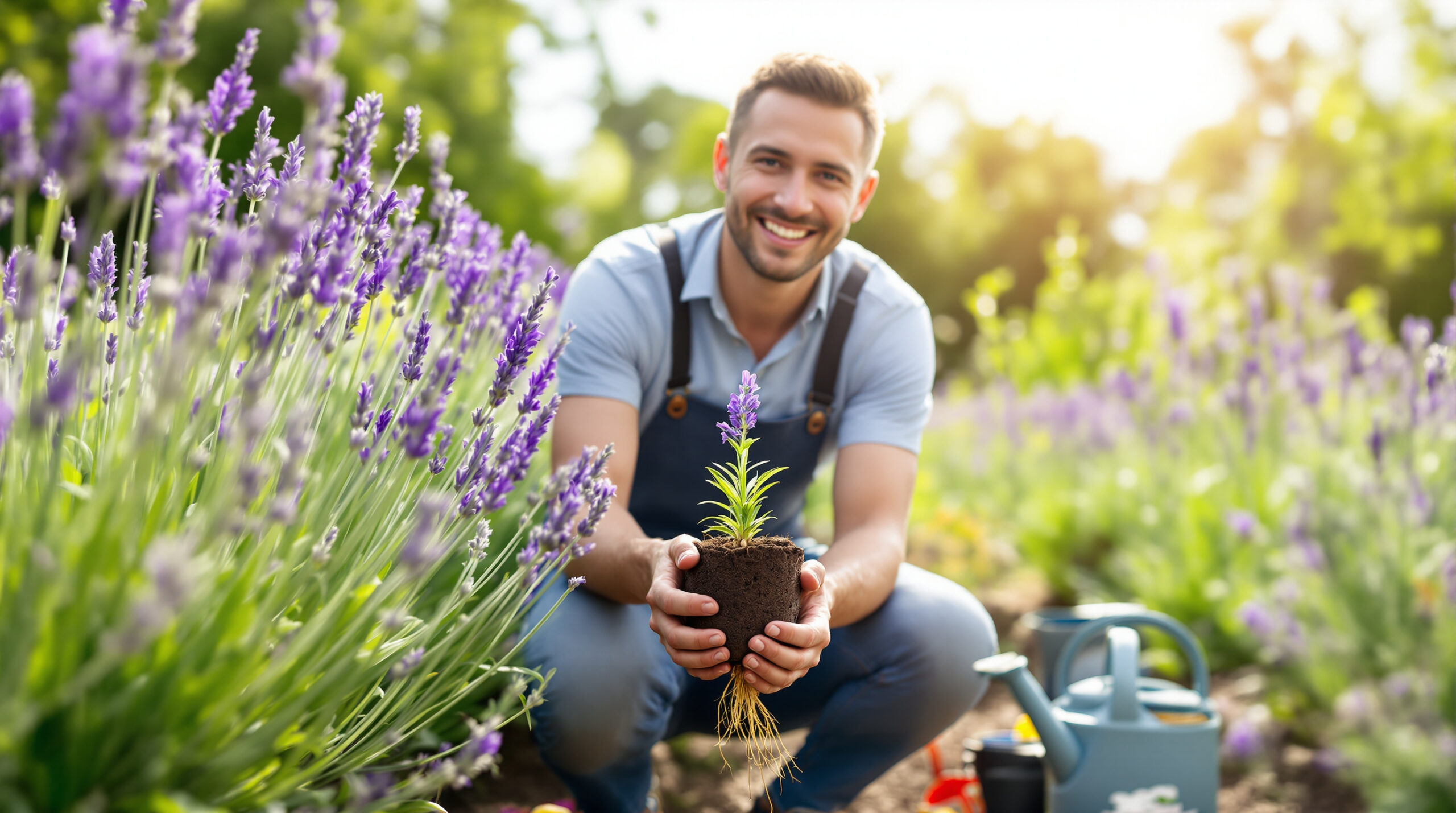 Na jaře jsem bez velkých očekávání rozmnožil levanduli a toto léto se můj zahradní ráj proměnil v oázu klidu – a to úplně zadarmo.