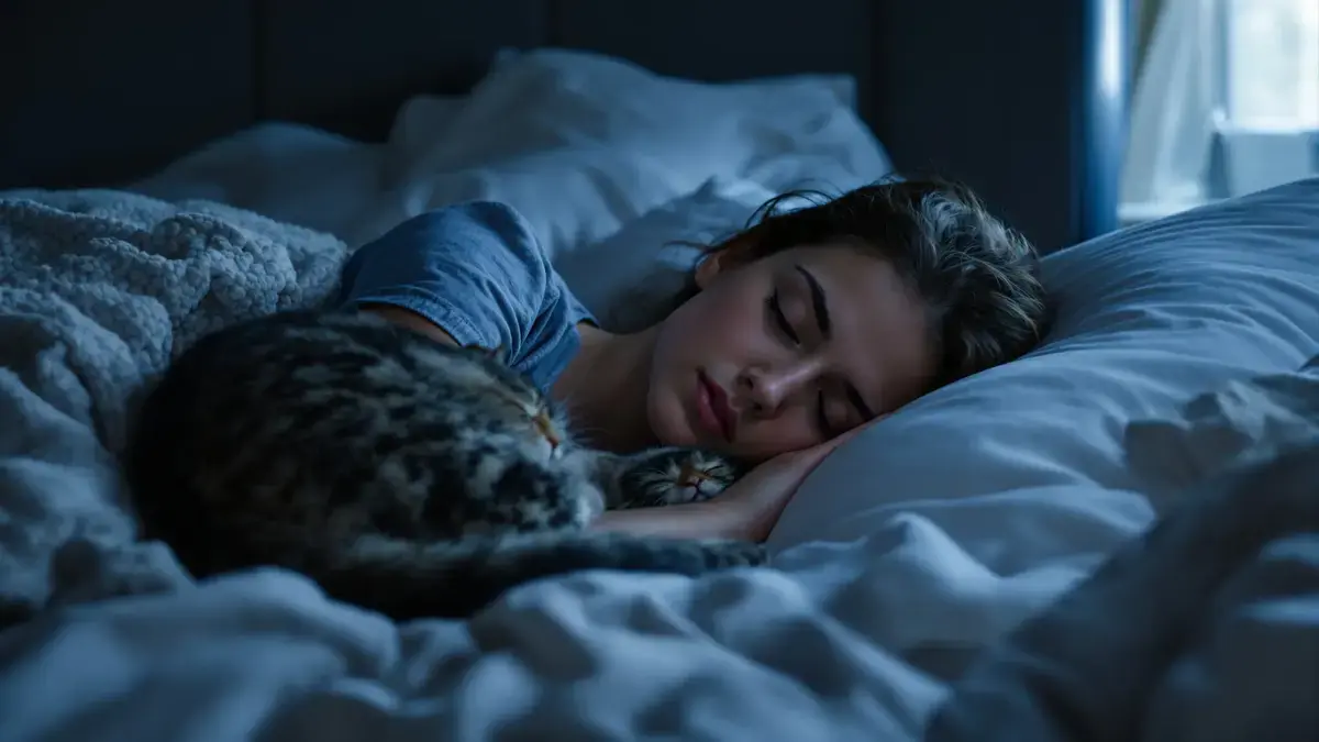 Noční vyhledávání blízkosti vašeho kočky: běžná chyba, která může narušit váš spánek