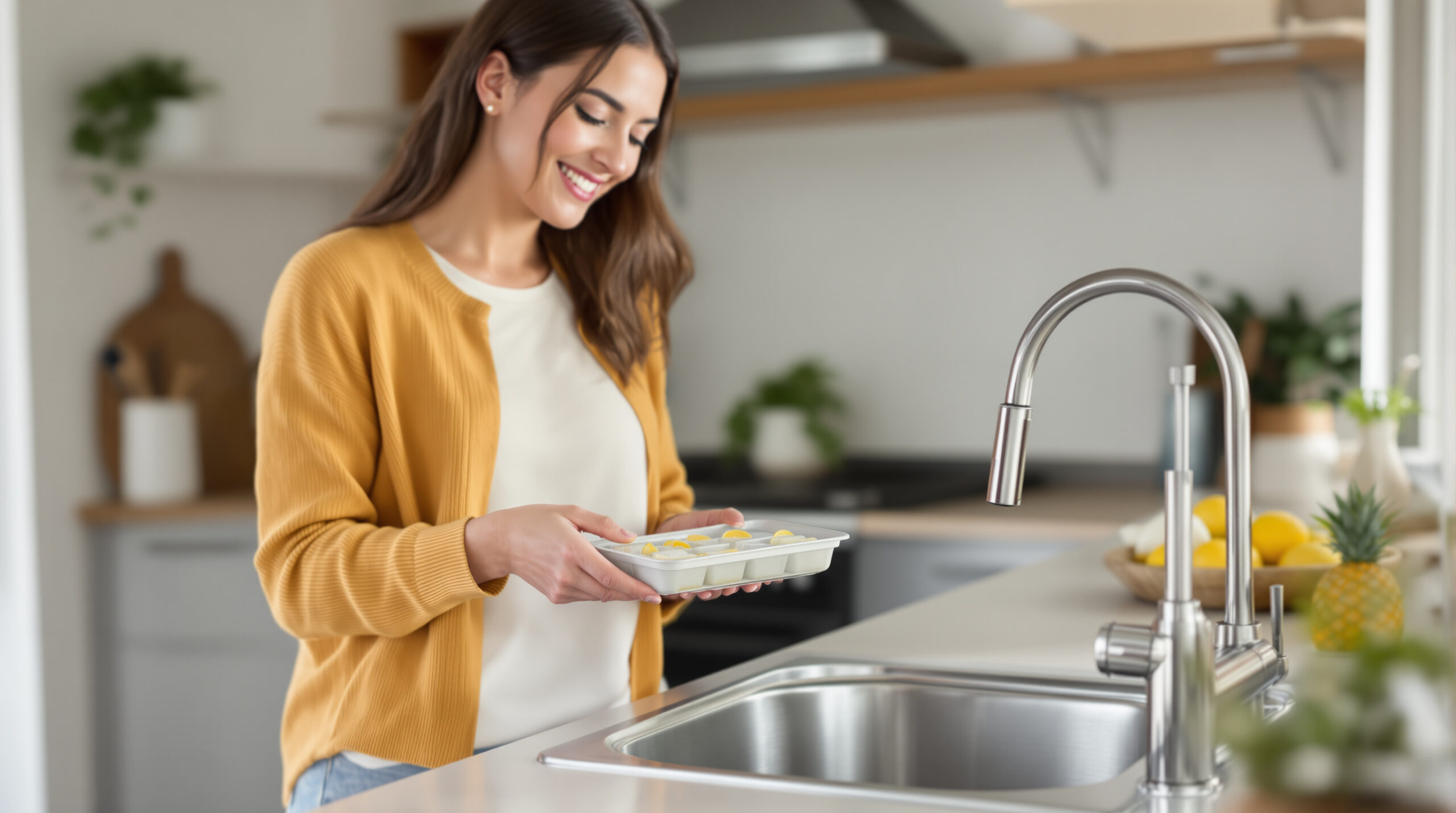 Objevila jsem kostku octa: za 10 vteřin byl můj dřez svěží a čistý, aniž bych utratila jedinou korunu.