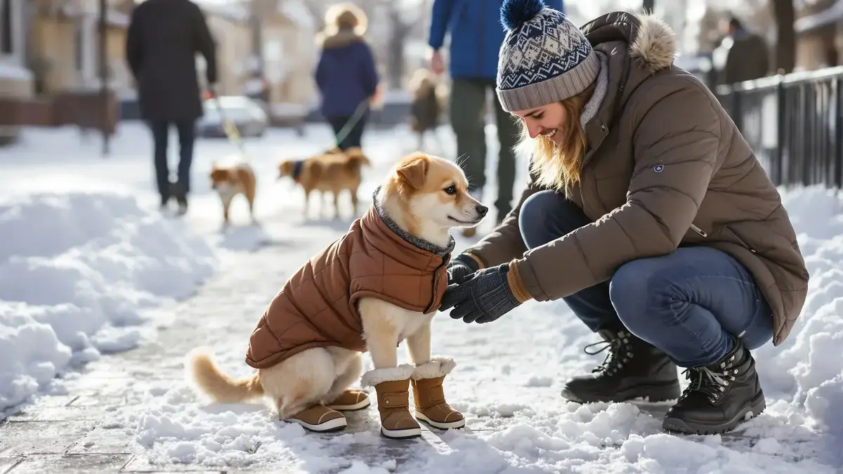 Ochrana psa před nízkými teplotami běžná chyba může mít vážné následky