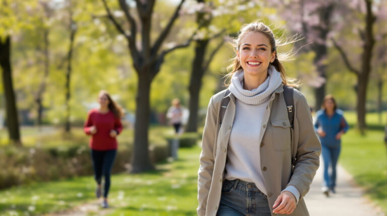 Od chvíle, kdy každý den chodím pěšky, se mi výrazně zlepšila nálada a objevila jsem nečekanou pohodu.