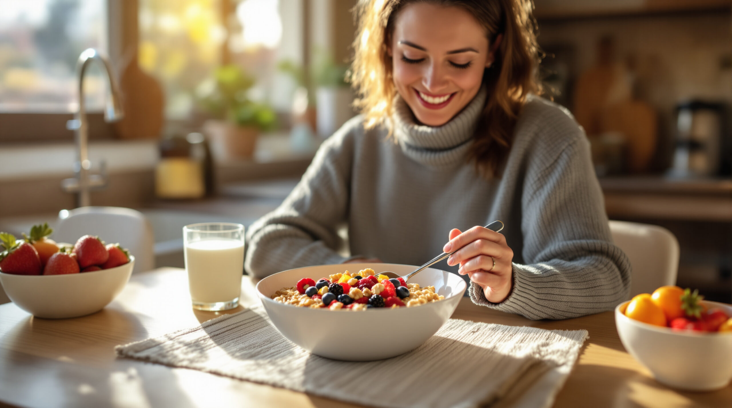 Od té doby, co jsem objevil ovesnou kaši s lesními plody a ořechy, jsou mé snídaně skutečným potěšením plným vlákniny pro skvělý start do dne.