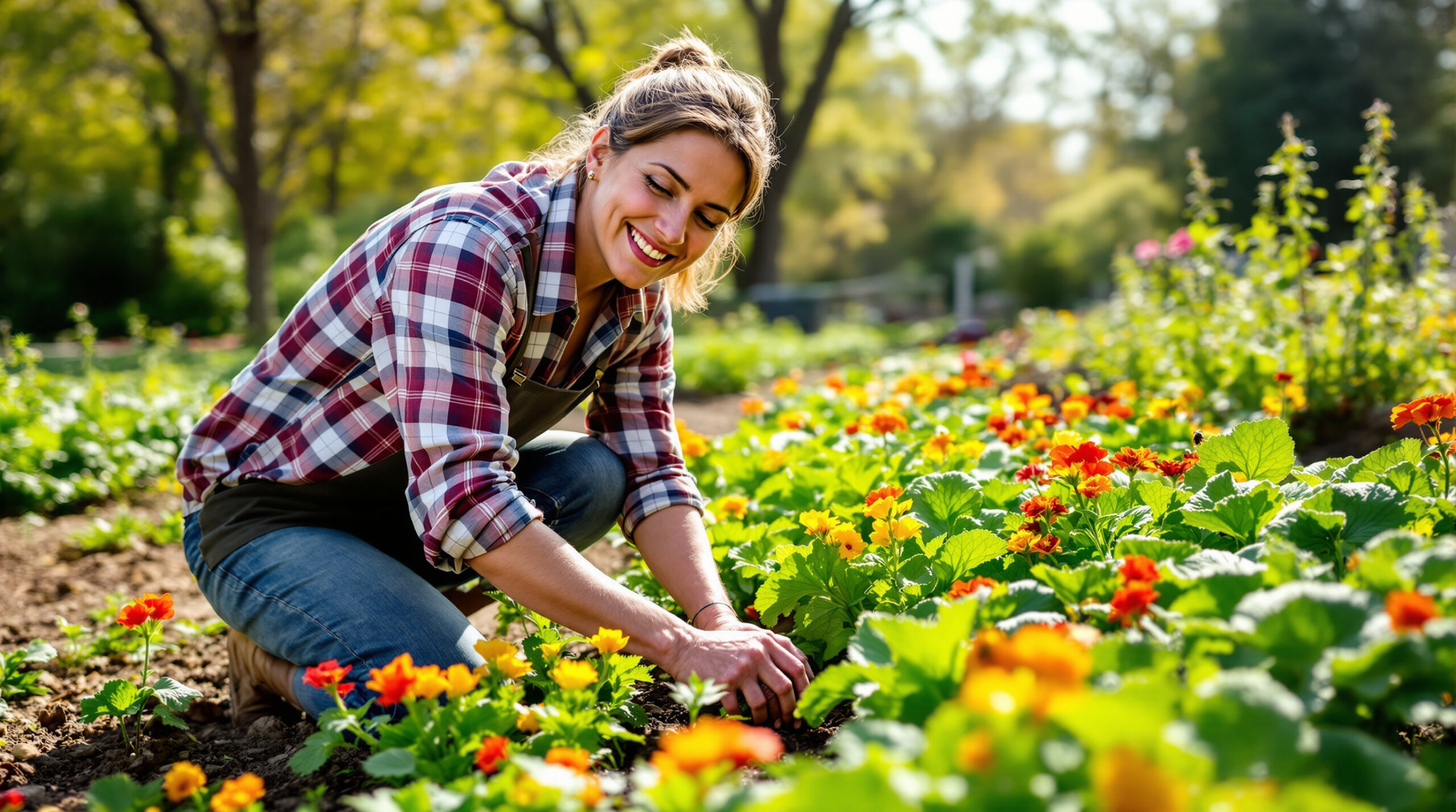 Od té doby, co jsem v březnu zasel tuto květinu mezi svou zeleninu, se moje zahrada proměnila v opravdový ráj biodiverzity.