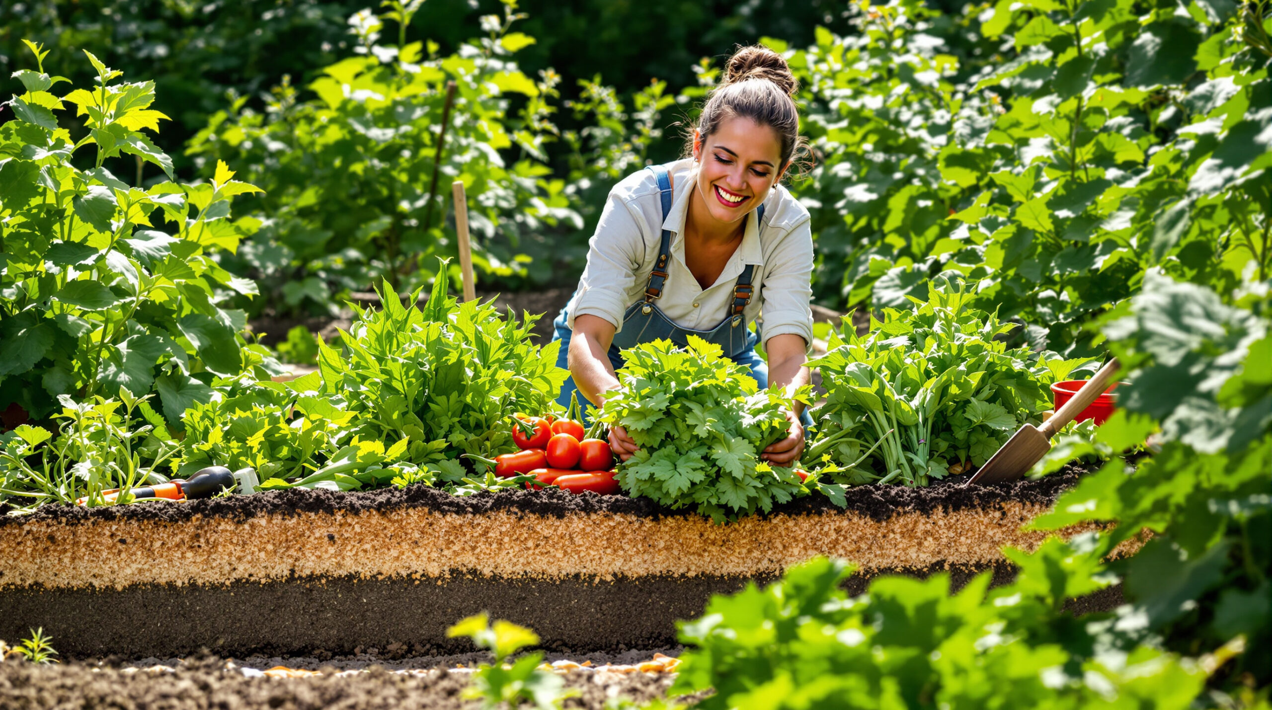 Od té doby, co přidávám kuchyňský odpad na záhon, rostou mi zelenina jako nikdy předtím, každá sklizeň je opravdová radost.