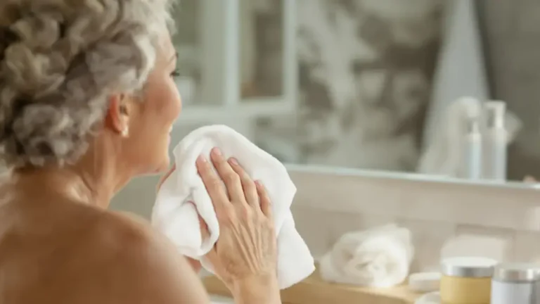 Odborníci jsou zajedno: nesprávné osoušení pokožky po 65 letech může zhoršit podráždění a způsobit nepříjemné komplikace