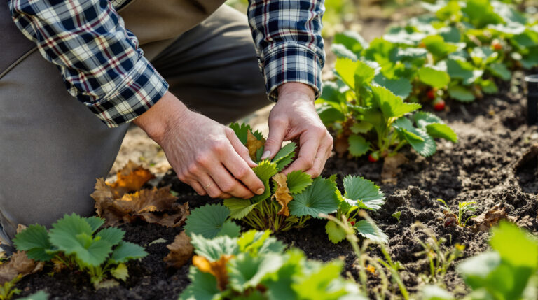 Před dubnem jsem objevil tuto zásadní péči o své jahodníky: jednoduchý krok, který slibuje bohatou úrodu jahod letos v létě.