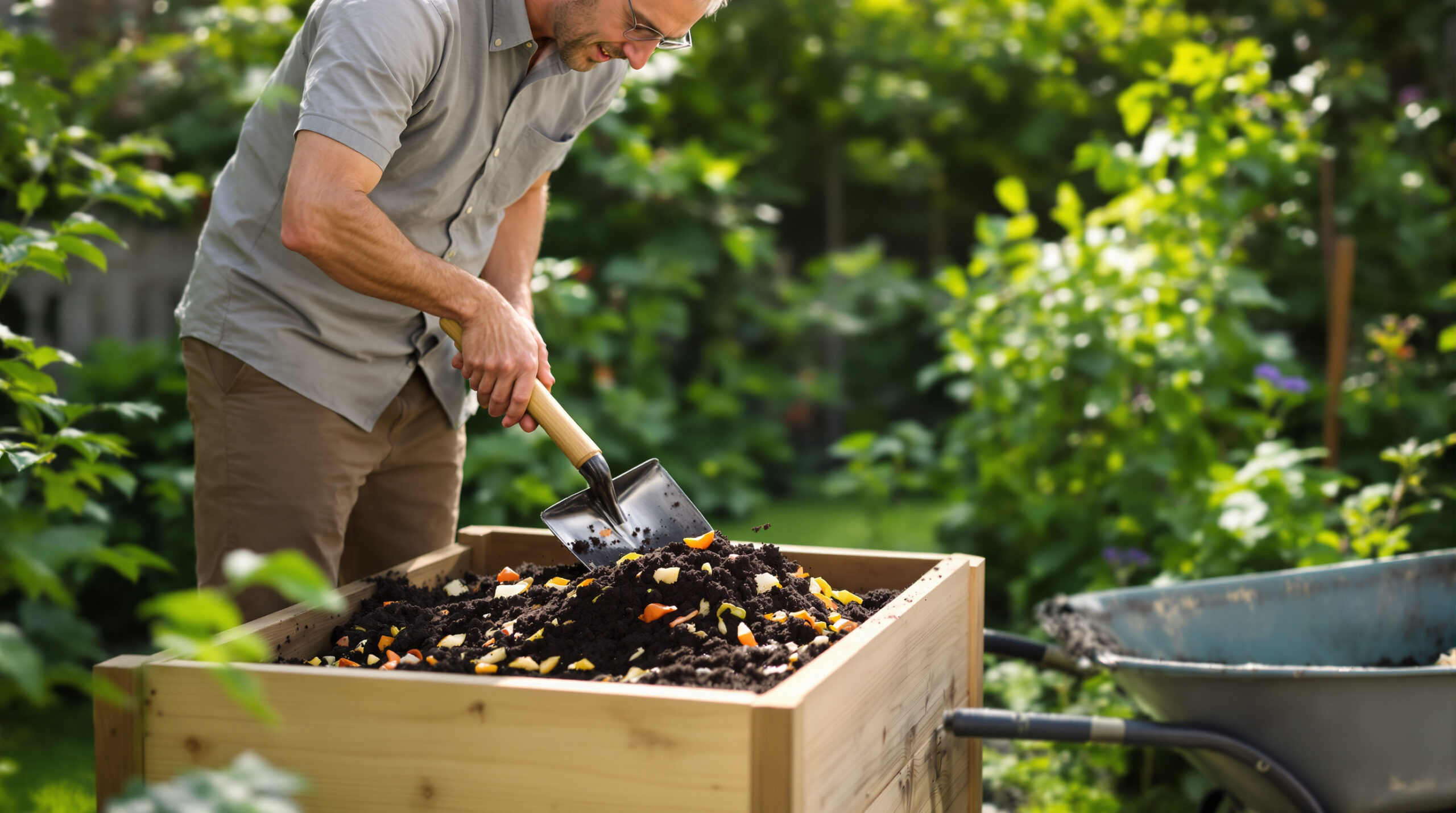 Přestal jsem kupovat zeminu: z kuchyňského odpadu jsem vytvořil kompost, který proměnil mou zahradu bez utracení jediné koruny.