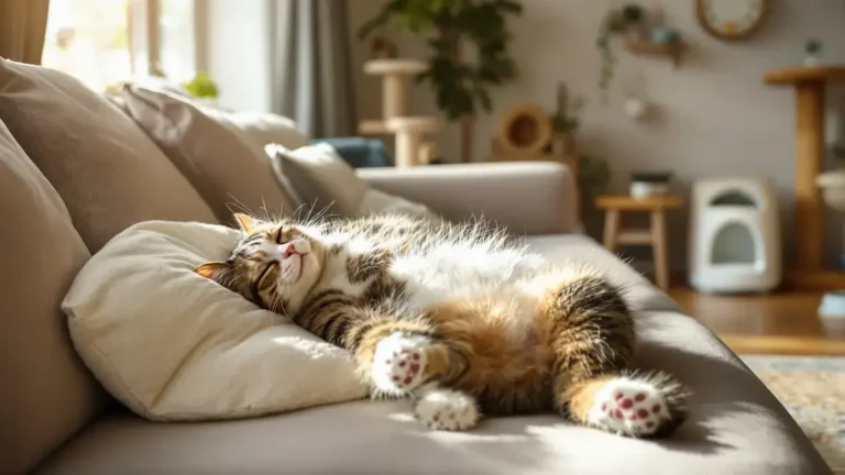 Příznaky spokojené a šťastné kočky které můžete pozorovat u svého mazlíčka