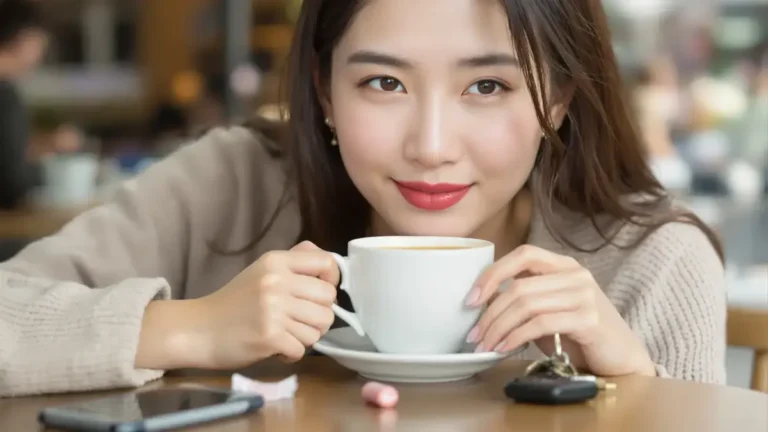 Klasická rtěnka asijský neznámý produkt vydrží celý den i po kávě