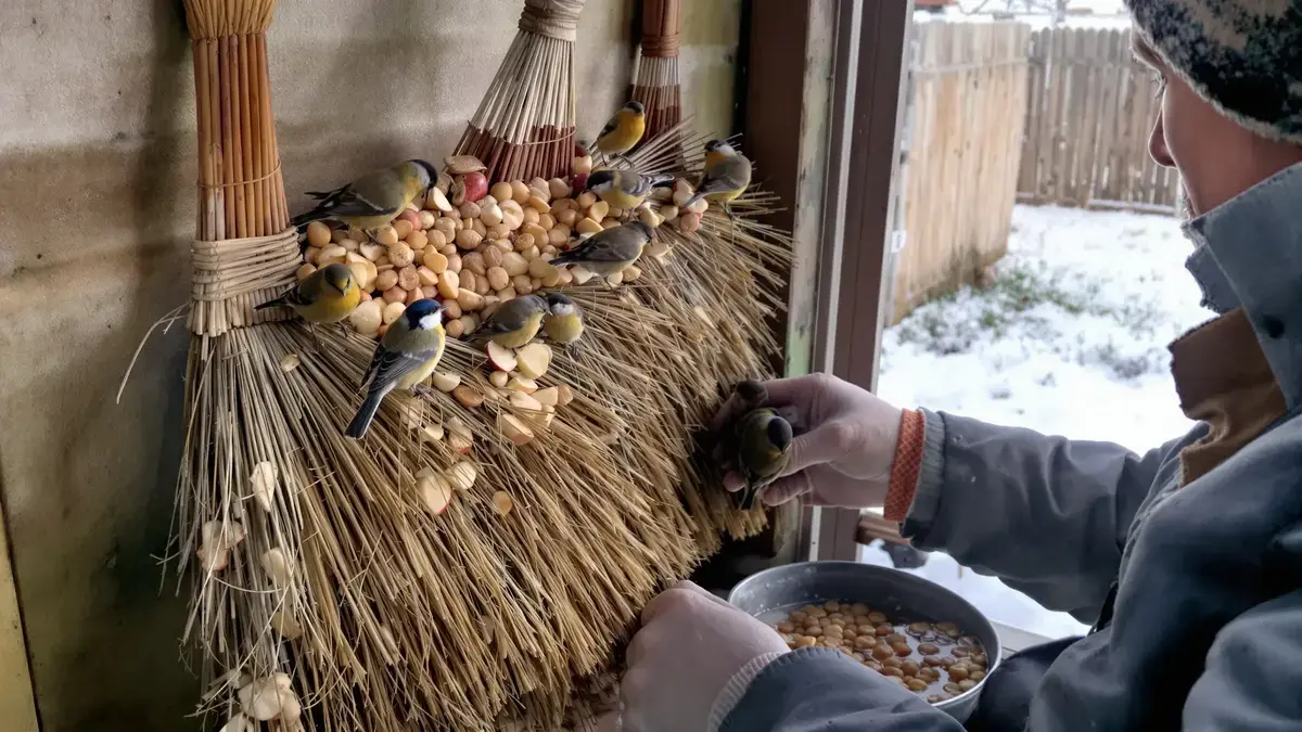 Sýkory a červeníkci: běžný předmět v kůlně, který by je mohl zachránit před mrazem a často se na něj zapomíná