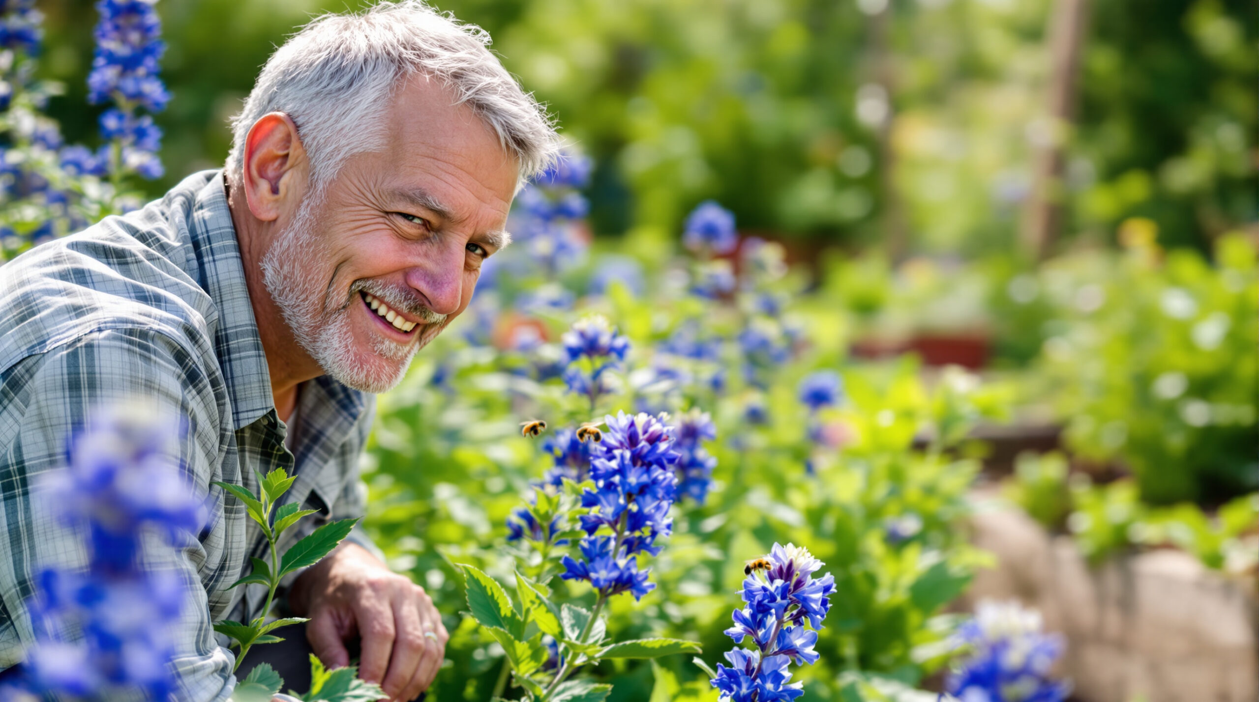 Tato modrá květina změnila mou zahradu: zjistil jsem, že přitahuje včely a probouzí vůni, kterou jsem nikdy nečekal.
