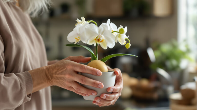 Tento babiččin trik mě překvapil: za týden jsem oživil svou zvadlou orchidej jednoduchou technikou, které bych nikdy nevěřil.