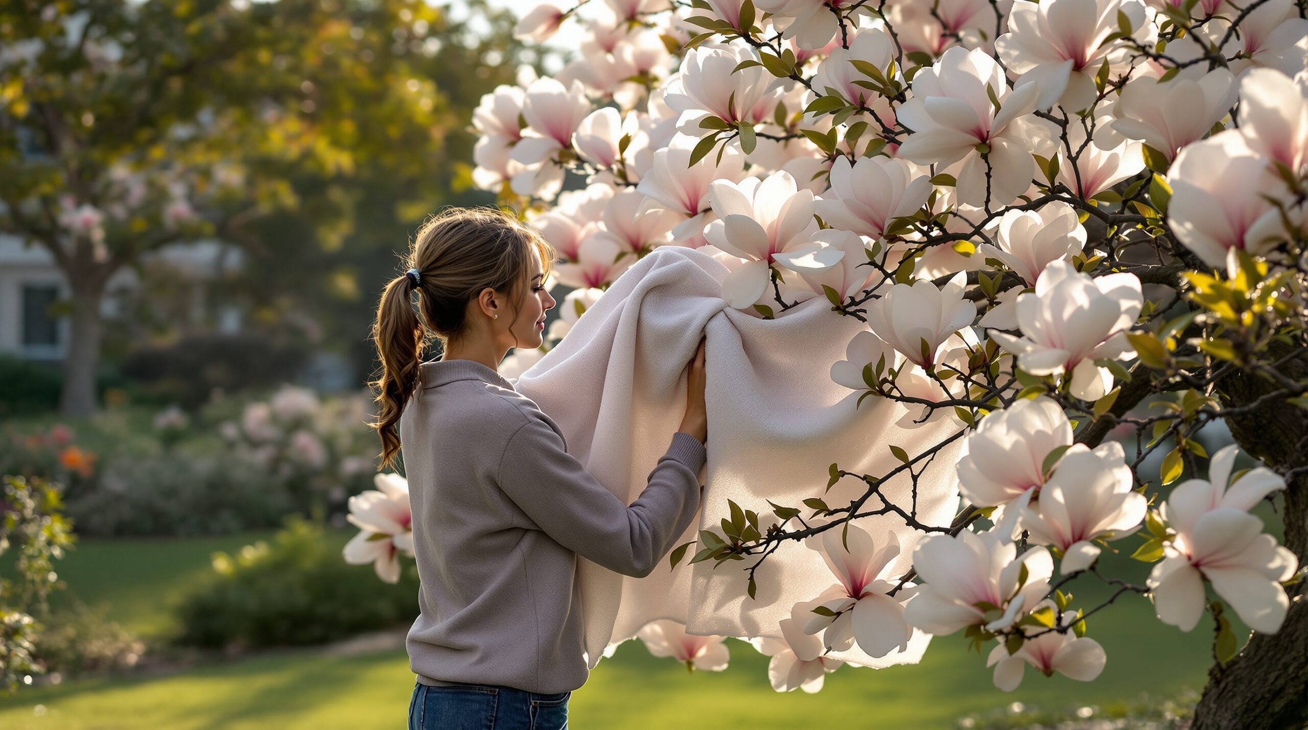 Tento jednoduchý dubnový krok proměnil můj magnóliový strom v obr s obřími květy, aniž bych tušila, že může být tak okouzlující.