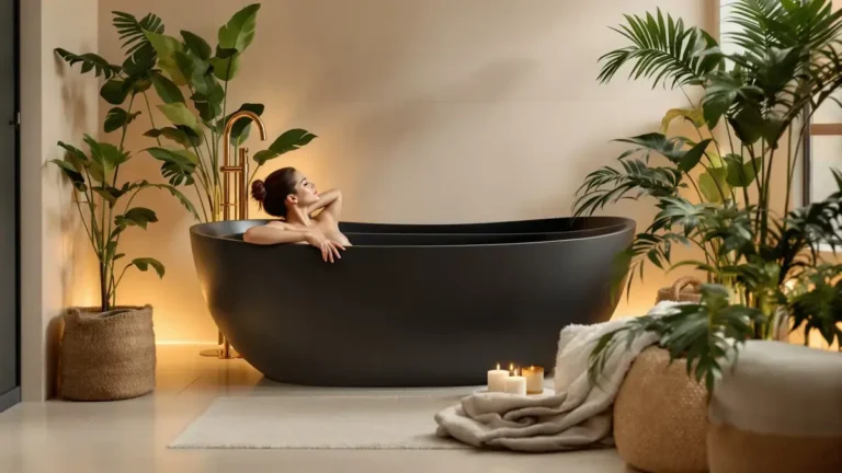 Trendem koupelen 2026 je překvapení, které zpochybňuje klasickou bílou vanu